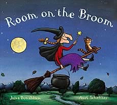 Room on the Broom - Halloween books for kids