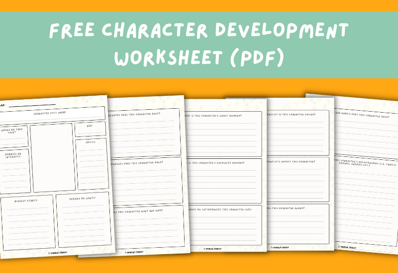 character development worksheets